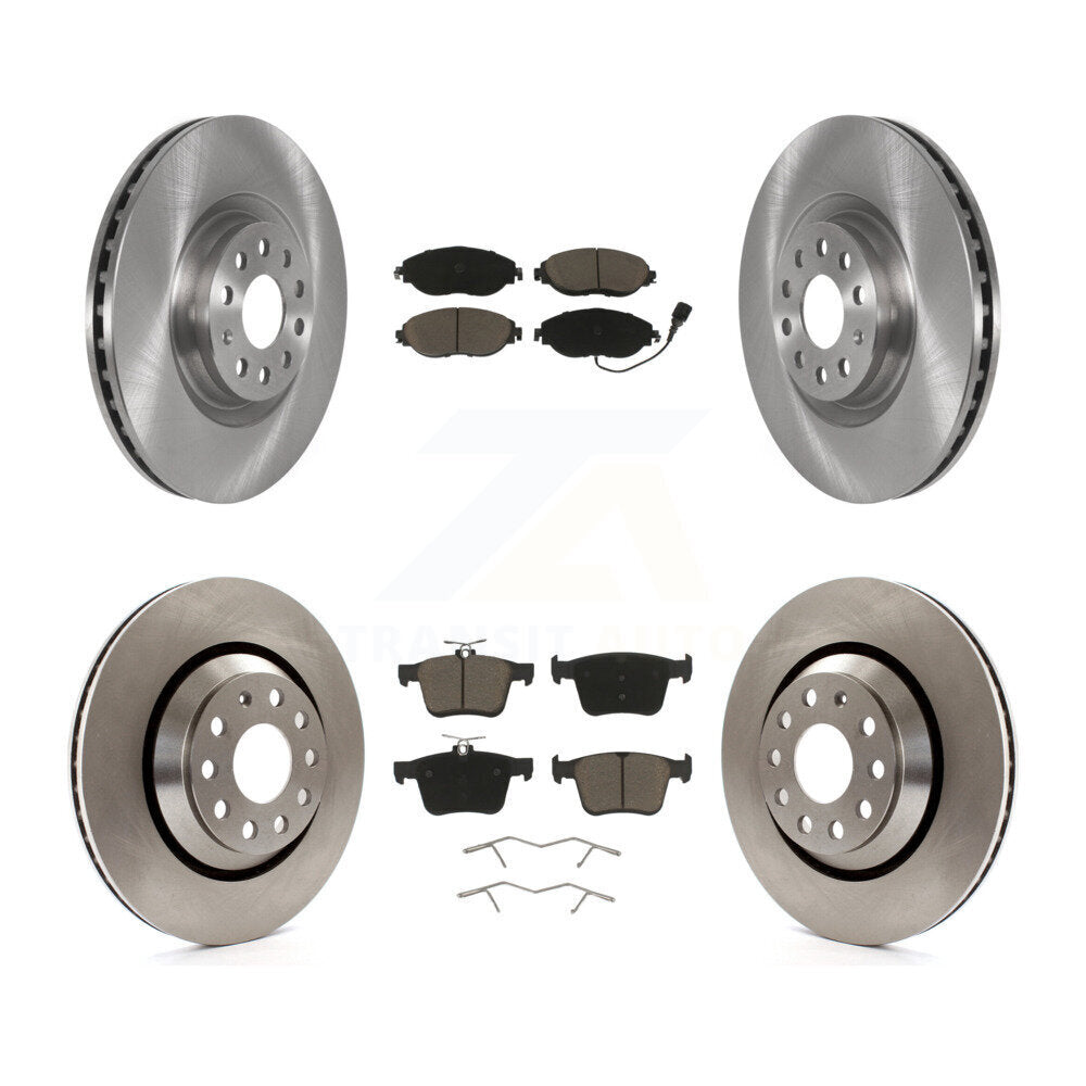 Disc Rotors and Ceramic Brake Pads Kit-K8C-100741 - Kit.bestparts.ca