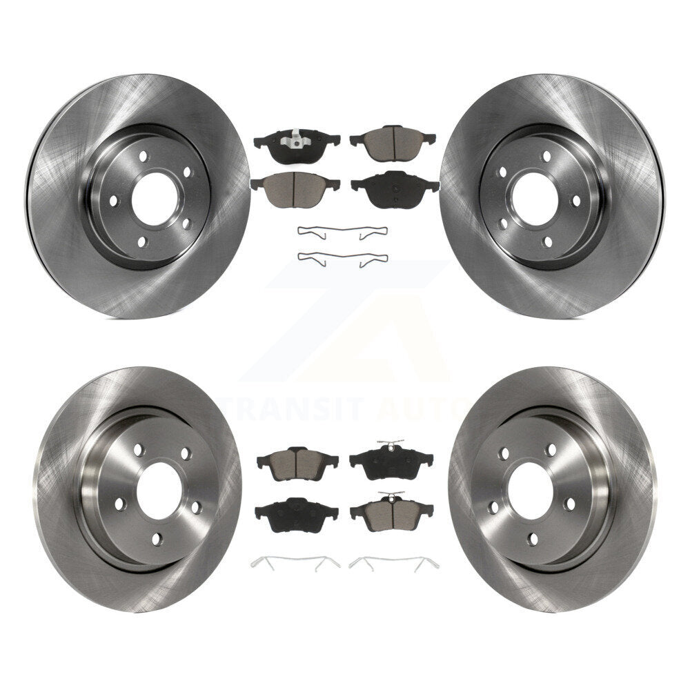 Disc Rotors and Ceramic Brake Pads Kit-K8C-100744 - Kit.bestparts.ca