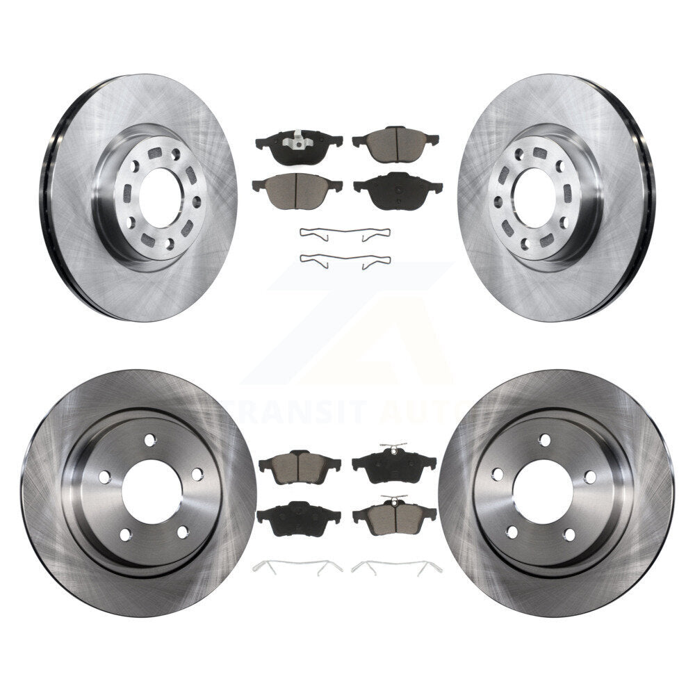 Disc Rotors and Ceramic Brake Pads Kit-K8C-100746 - Kit.bestparts.ca