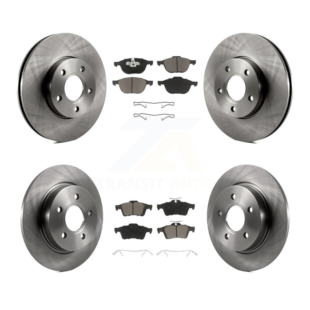 Disc Rotors and Ceramic Brake Pads Kit-K8C-100747 - Kit.bestparts.ca