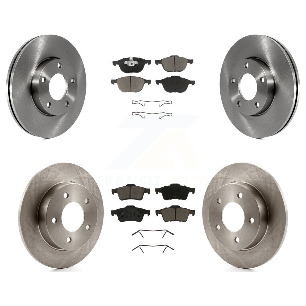 Disc Rotors and Ceramic Brake Pads Kit-K8C-100749 - Kit.bestparts.ca