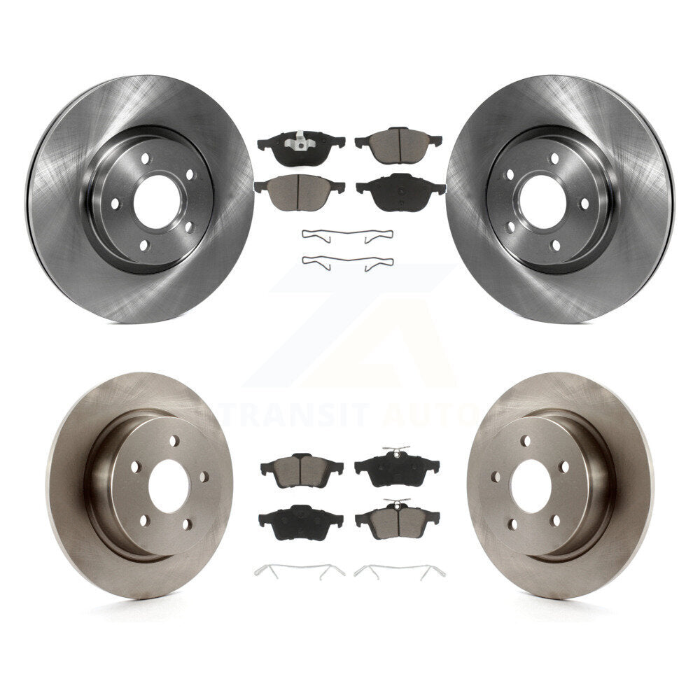 Disc Rotors and Ceramic Brake Pads Kit-K8C-100751 - Kit.bestparts.ca