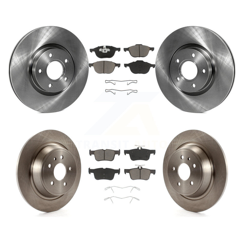 Disc Rotors and Ceramic Brake Pads Kit-K8C-100756 - Kit.bestparts.ca
