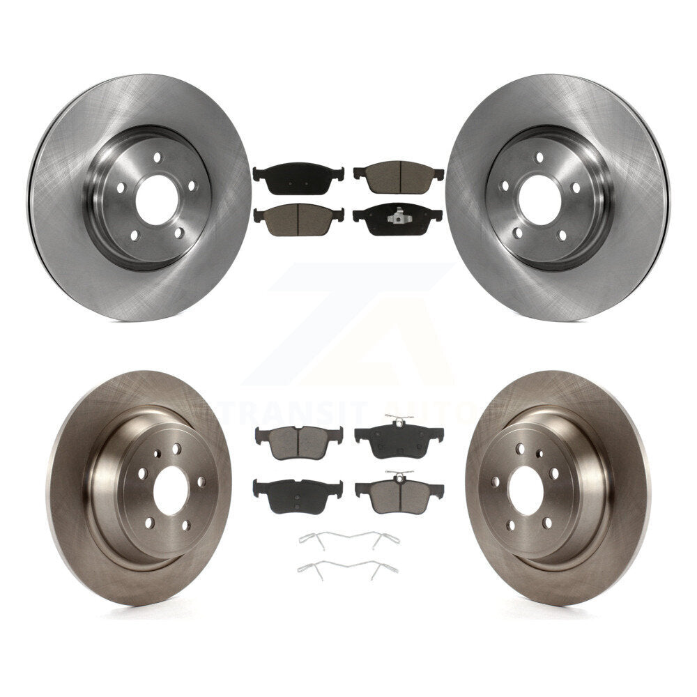 Disc Rotors and Ceramic Brake Pads Kit-K8C-100757 - Kit.bestparts.ca
