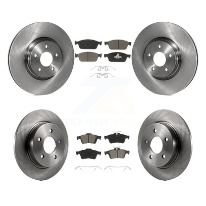 Disc Rotors and Ceramic Brake Pads Kit-K8C-100758 - Kit.bestparts.ca