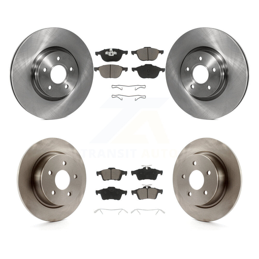 Disc Rotors and Ceramic Brake Pads Kit-K8C-100760 - Kit.bestparts.ca