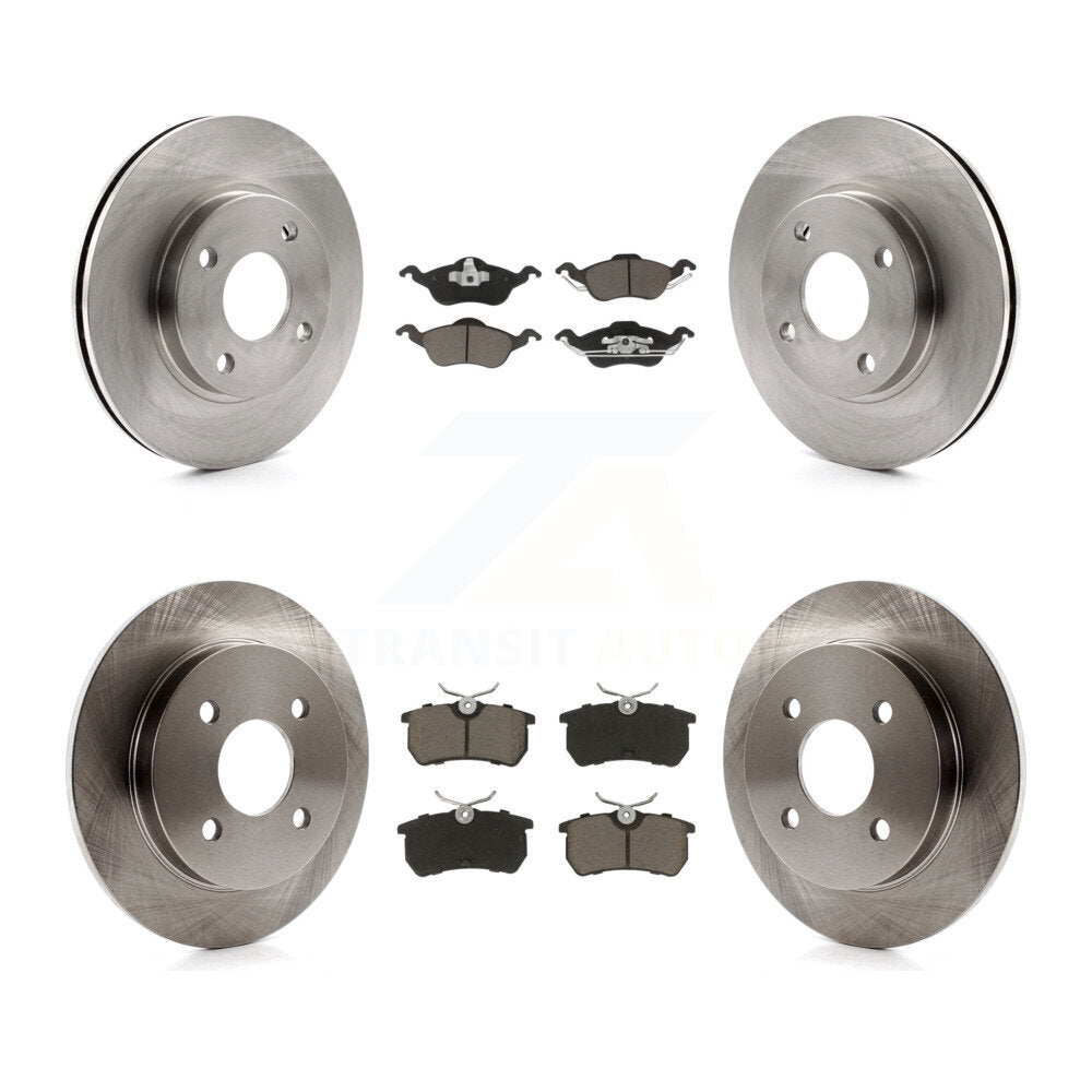 Disc Rotors and Ceramic Brake Pads Kit-K8C-100762 - Kit.bestparts.ca