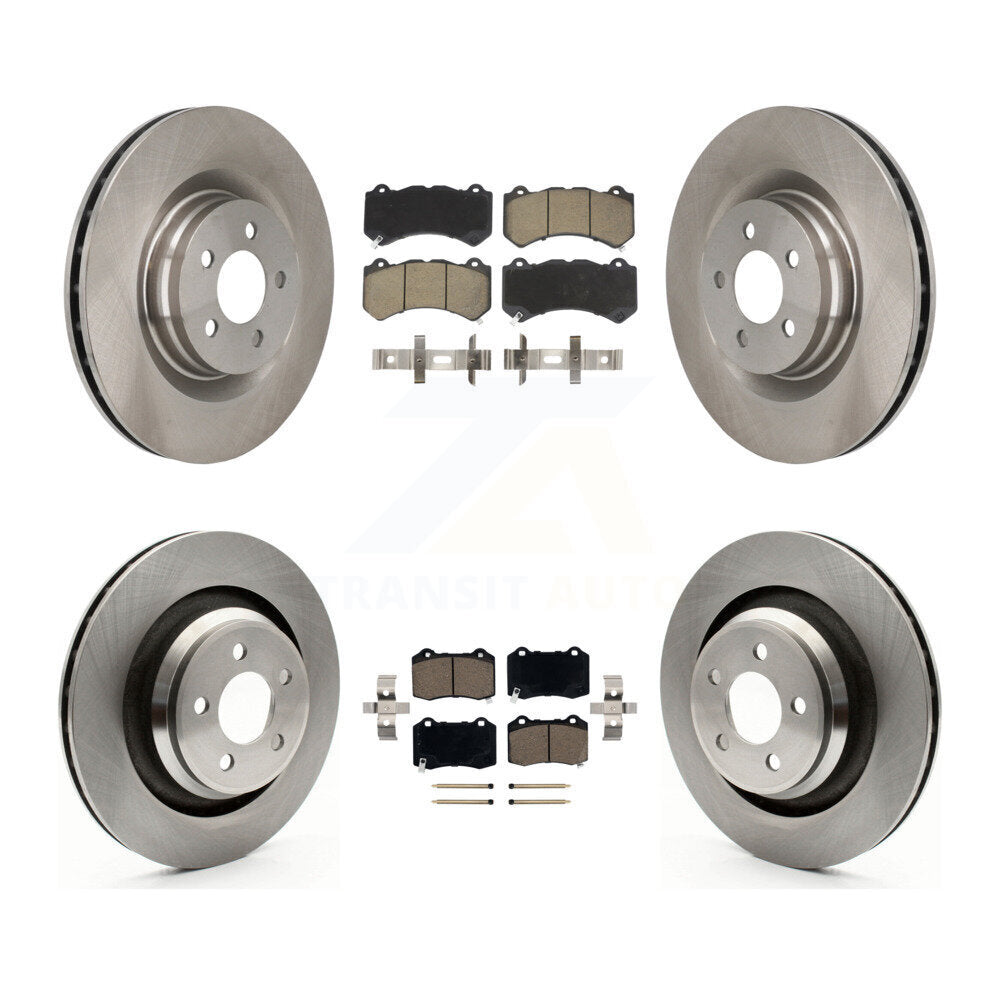 Disc Rotors and Ceramic Brake Pads Kit-K8C-100763 - Kit.bestparts.ca