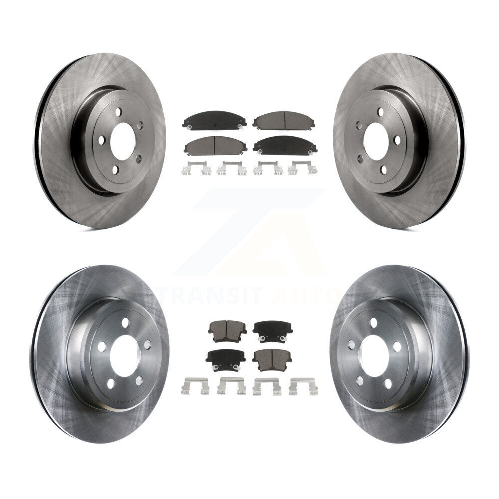 Disc Rotors and Ceramic Brake Pads Kit-K8C-100764 - Kit.bestparts.ca Kit.bestparts.ca