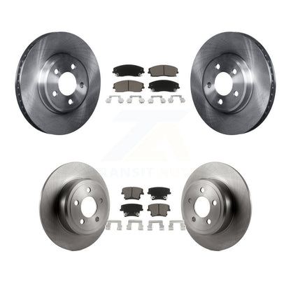 Disc Rotors and Ceramic Brake Pads Kit-K8C-100766 - Kit.bestparts.ca