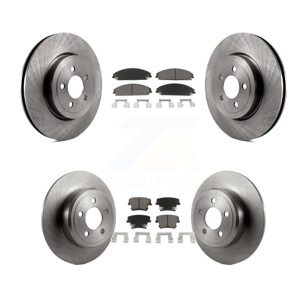 Disc Rotors and Ceramic Brake Pads Kit-K8C-100767 - Kit.bestparts.ca