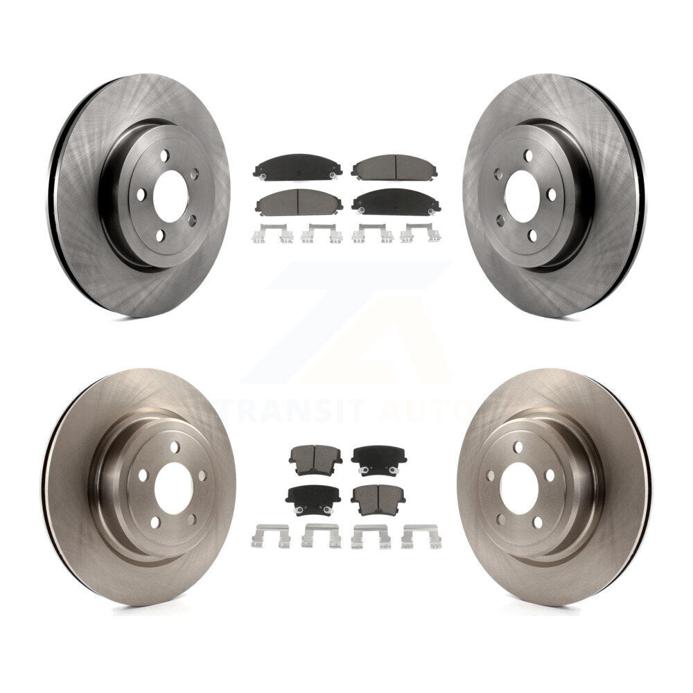 Disc Rotors and Ceramic Brake Pads Kit-K8C-100768 - Kit.bestparts.ca