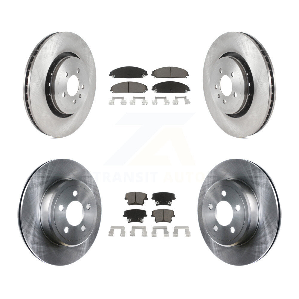Disc Rotors and Ceramic Brake Pads Kit-K8C-100769 - Kit.bestparts.ca