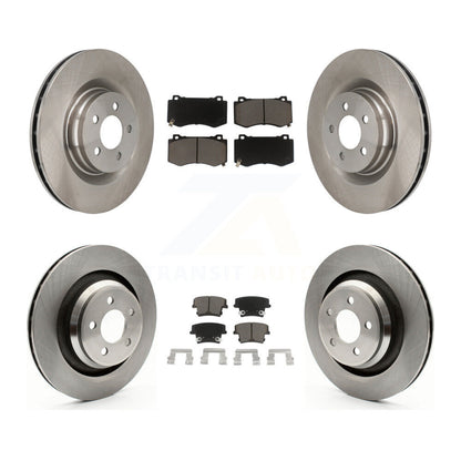 Disc Rotors and Ceramic Brake Pads Kit-K8C-100771 - Kit.bestparts.ca