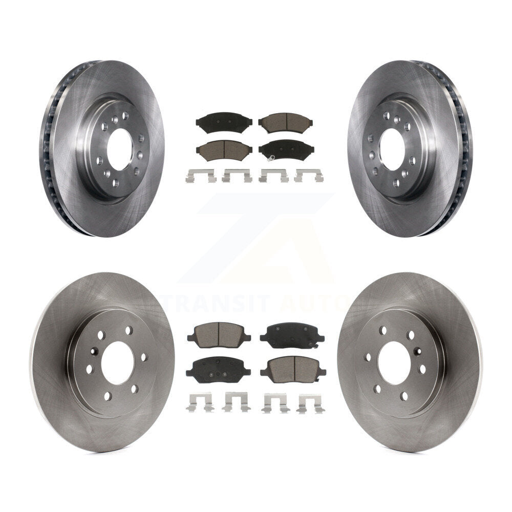 Disc Rotors and Ceramic Brake Pads Kit-K8C-100780 - Kit.bestparts.ca