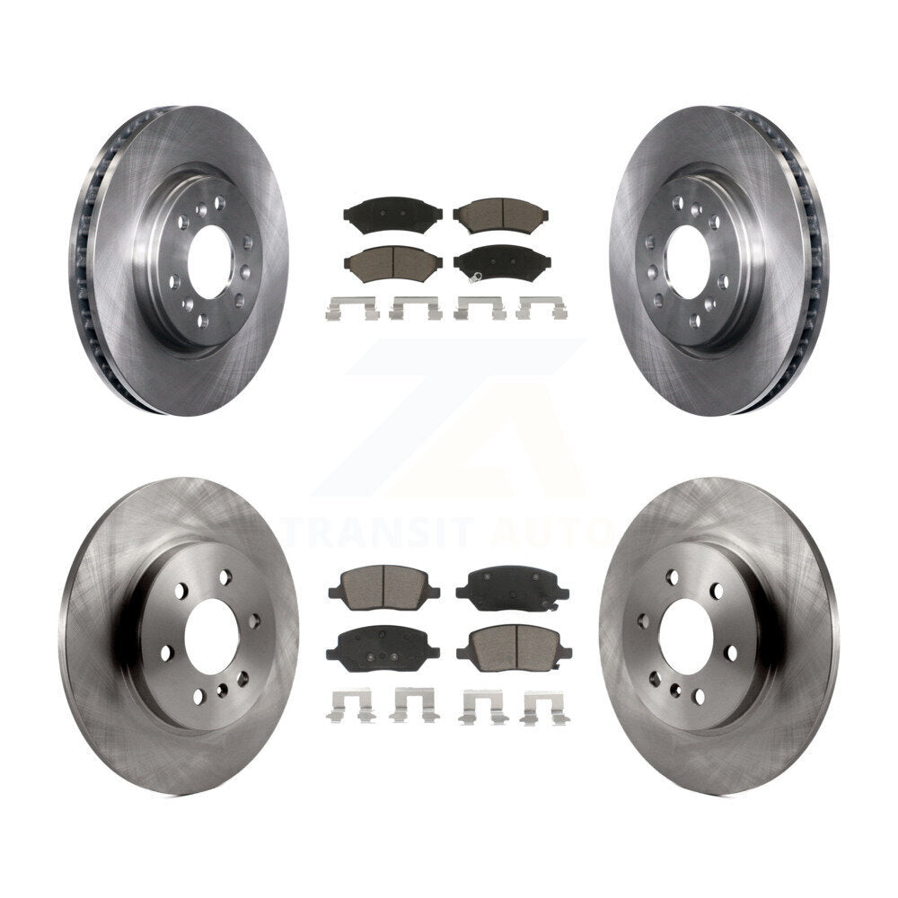 Disc Rotors and Ceramic Brake Pads Kit-K8C-100781 - Kit.bestparts.ca Kit.bestparts.ca