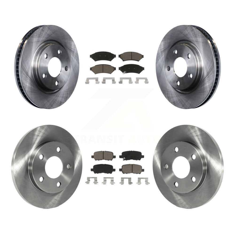Disc Rotors and Ceramic Brake Pads Kit-K8C-100782 - Kit.bestparts.ca