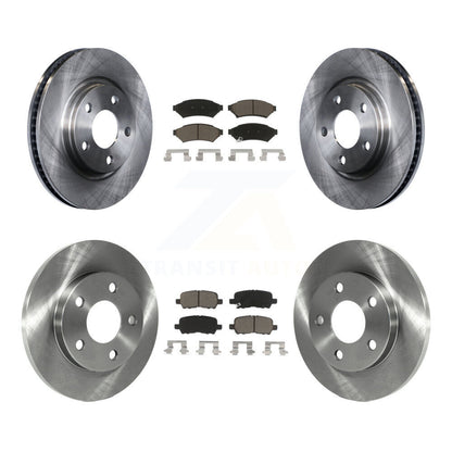 Disc Rotors and Ceramic Brake Pads Kit-K8C-100782 - Kit.bestparts.ca