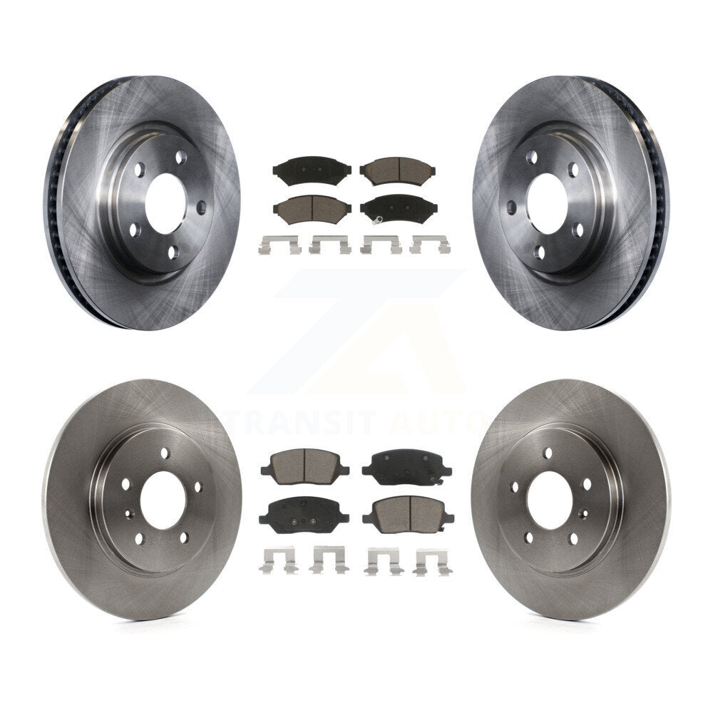 Disc Rotors and Ceramic Brake Pads Kit-K8C-100783 - Kit.bestparts.ca