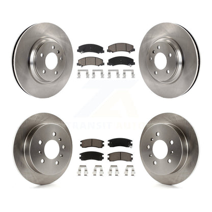 Disc Rotors and Ceramic Brake Pads Kit-K8C-100785 - Kit.bestparts.ca