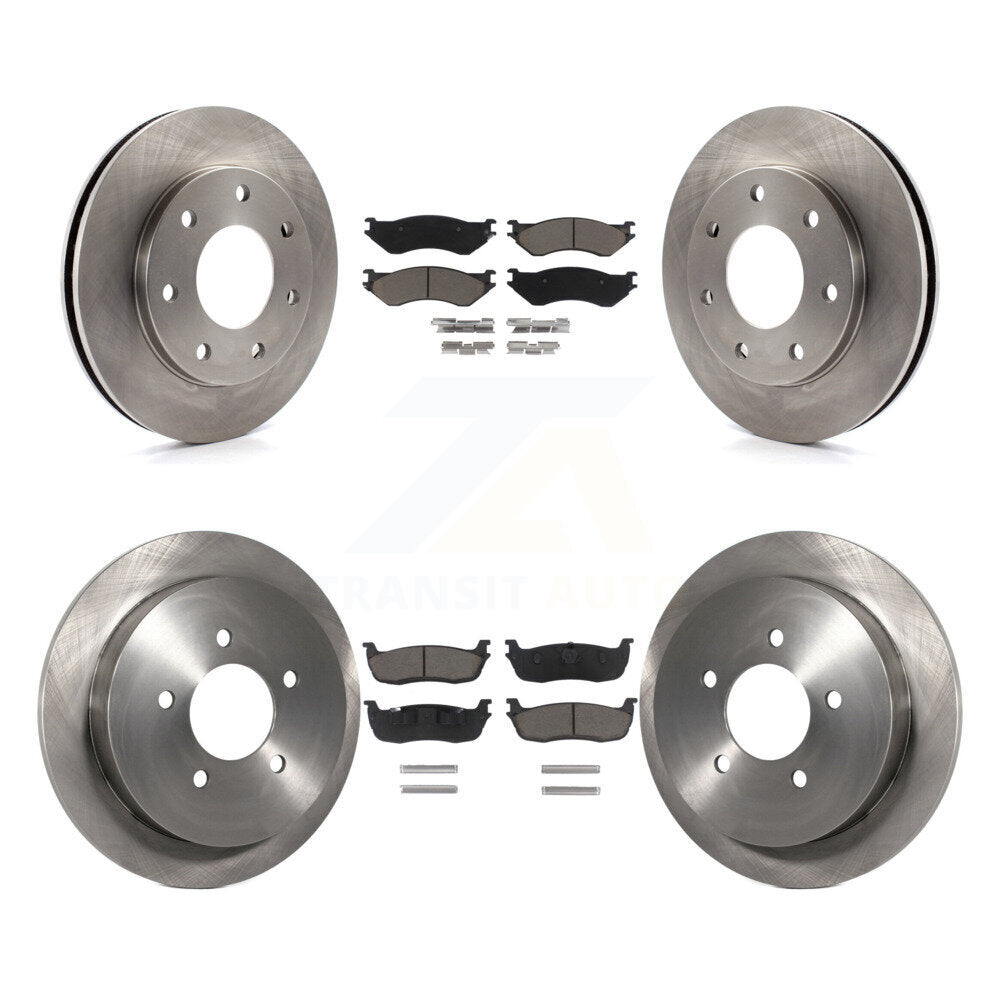 Disc Rotors and Ceramic Brake Pads Kit-K8C-100793 - Kit.bestparts.ca