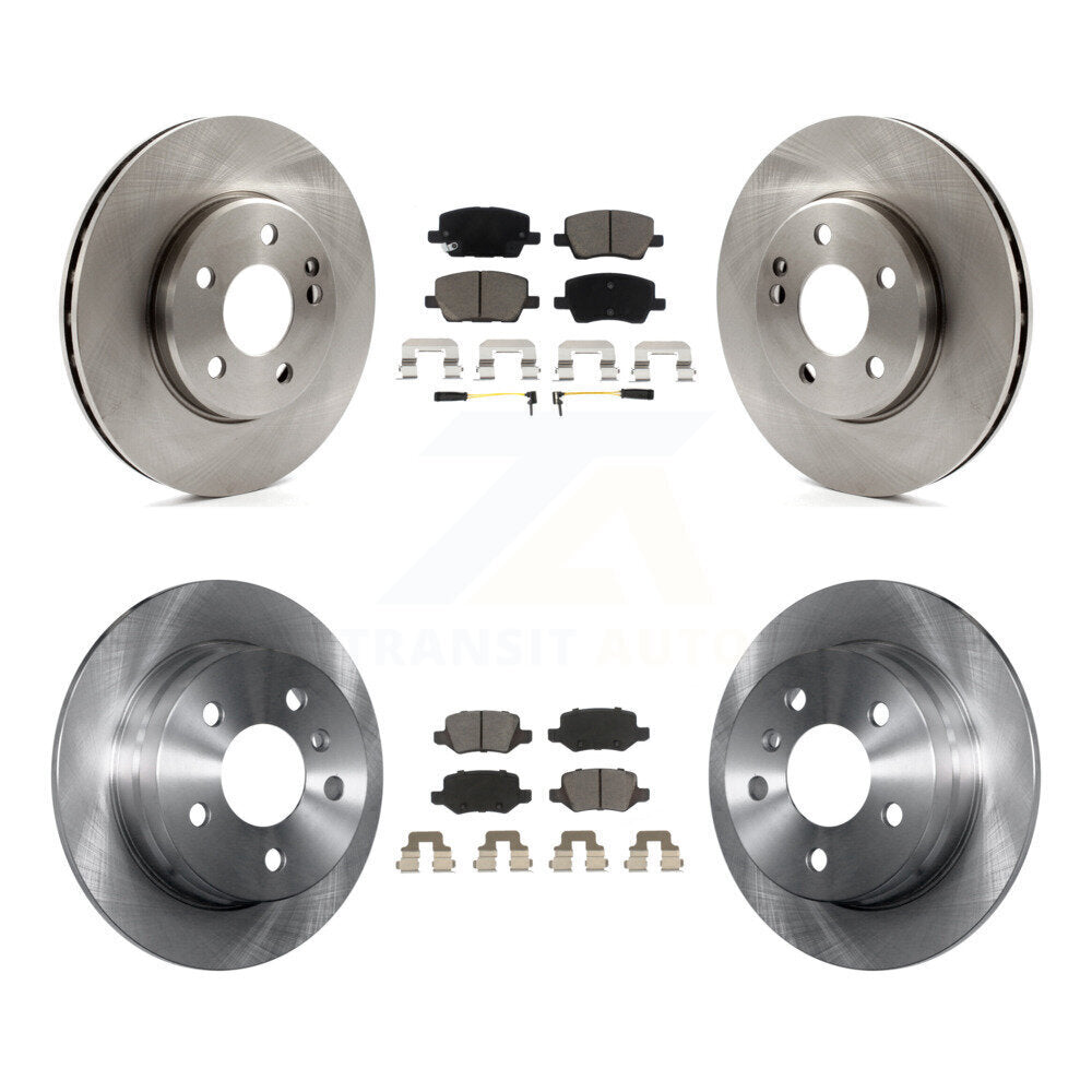 Disc Rotors and Ceramic Brake Pads Kit-K8C-100795 - Kit.bestparts.ca