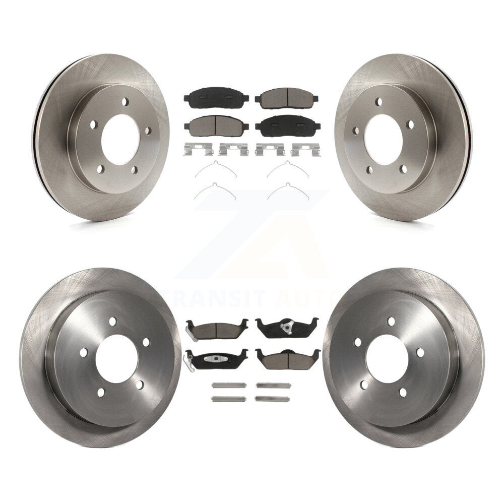 Disc Rotors and Ceramic Brake Pads Kit-K8C-100798 - Kit.bestparts.ca