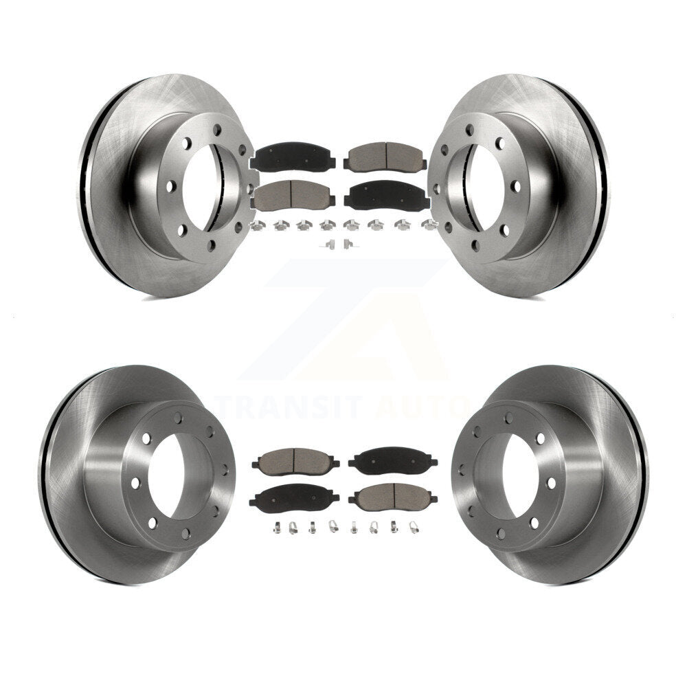Disc Rotors and Ceramic Brake Pads Kit-K8C-100804 - Kit.bestparts.ca