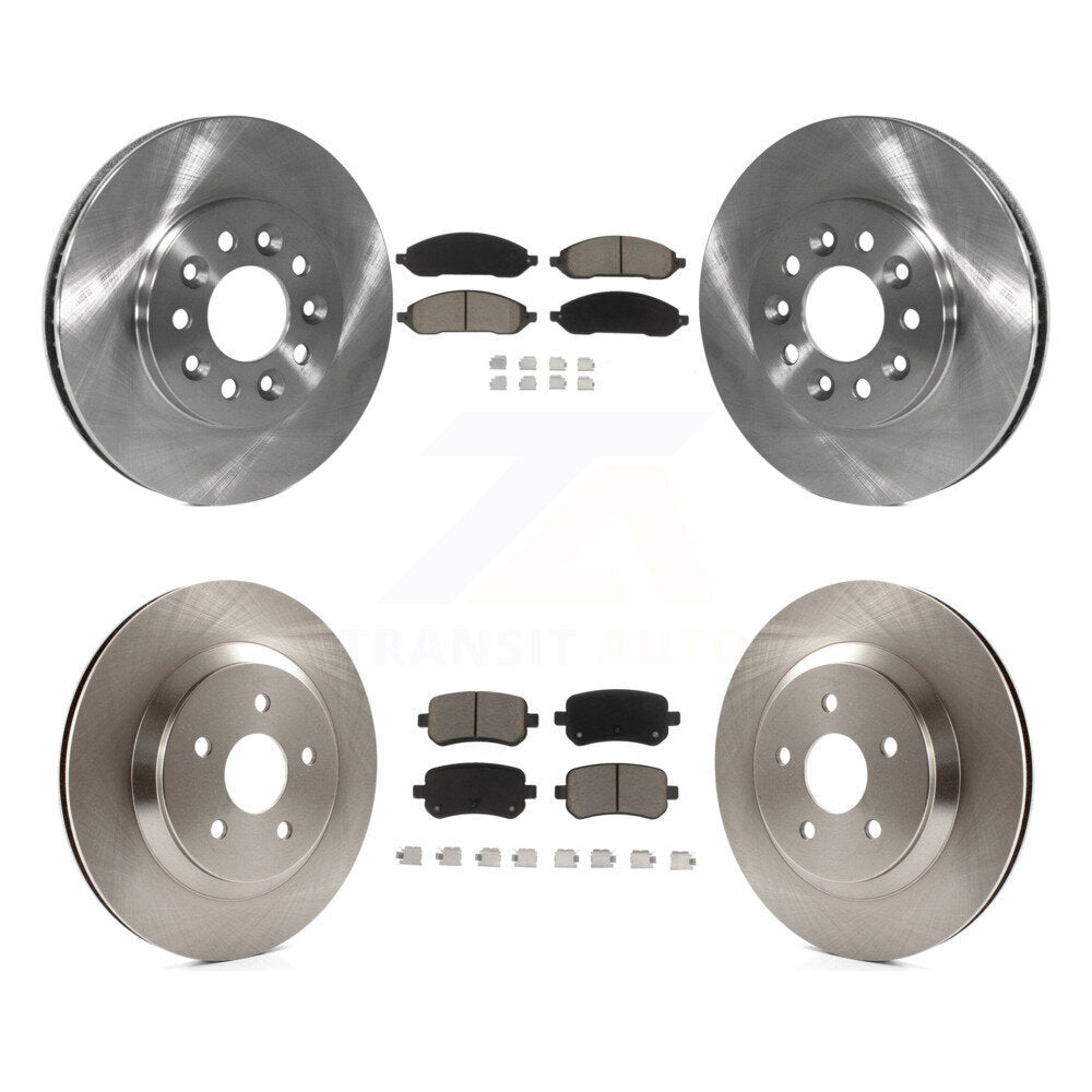 Disc Rotors and Ceramic Brake Pads Kit-K8C-100808 - Kit.bestparts.ca