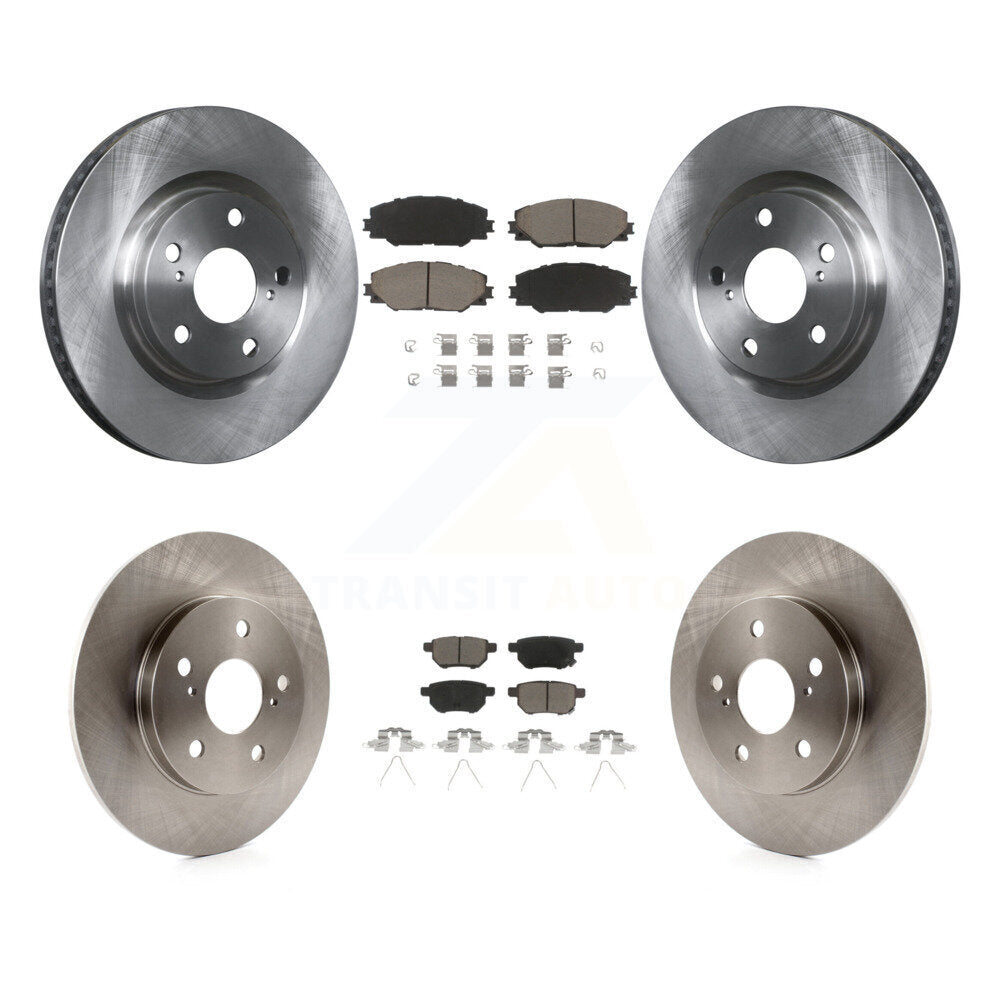 Disc Rotors and Ceramic Brake Pads Kit-K8C-100815 - Kit.bestparts.ca