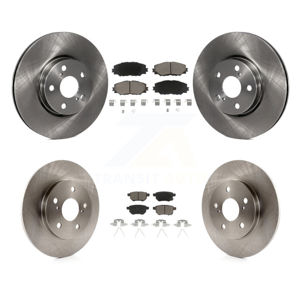 Disc Rotors and Ceramic Brake Pads Kit-K8C-100818 - Kit.bestparts.ca