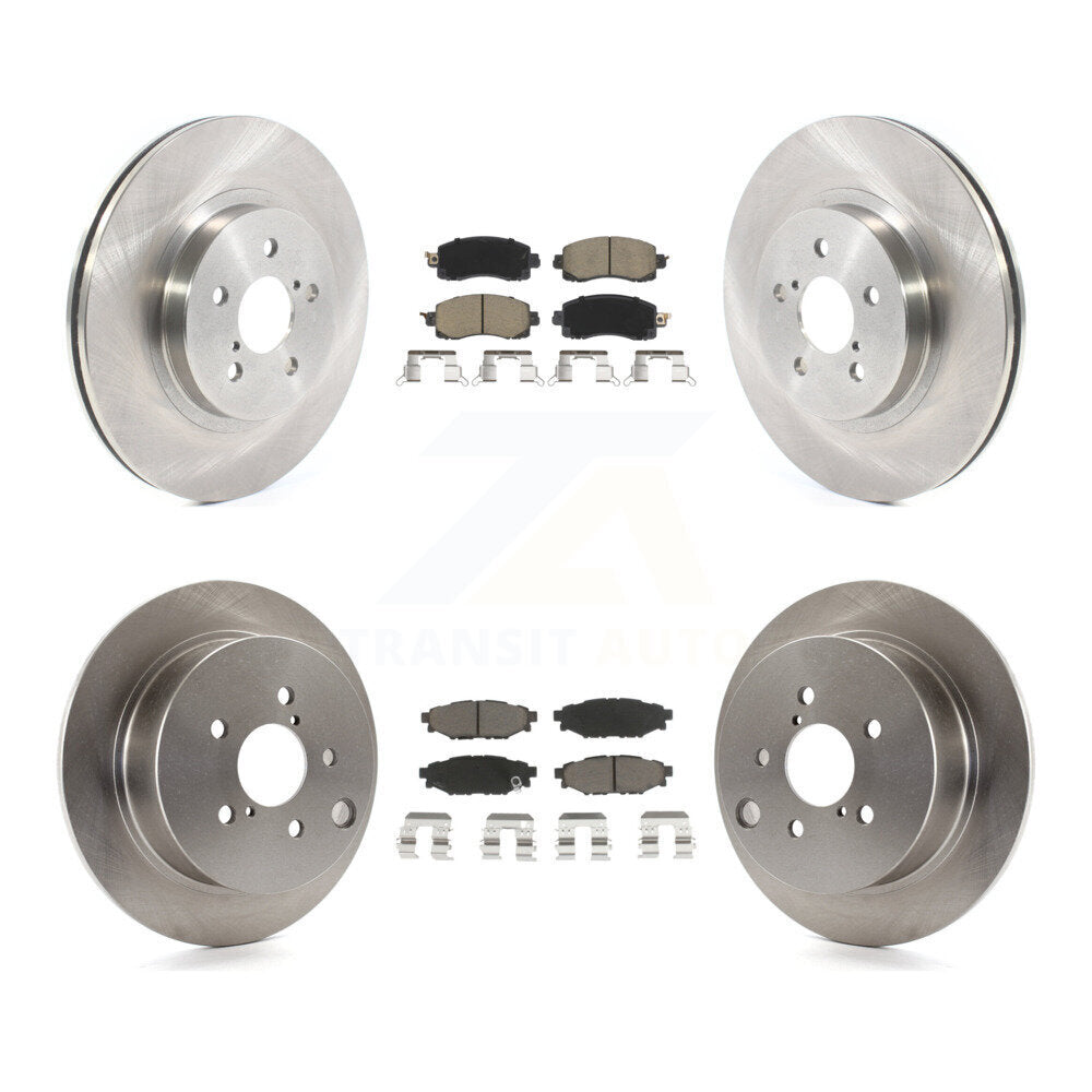 Disc Rotors and Ceramic Brake Pads Kit-K8C-100821 - Kit.bestparts.ca