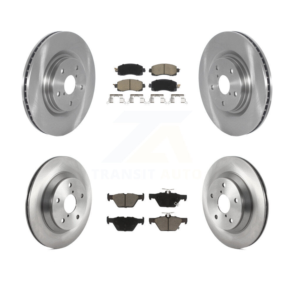 Disc Rotors and Ceramic Brake Pads Kit-K8C-100822 - Kit.bestparts.ca Kit.bestparts.ca