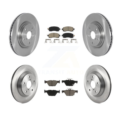 Disc Rotors and Ceramic Brake Pads Kit-K8C-100822 - Kit.bestparts.ca