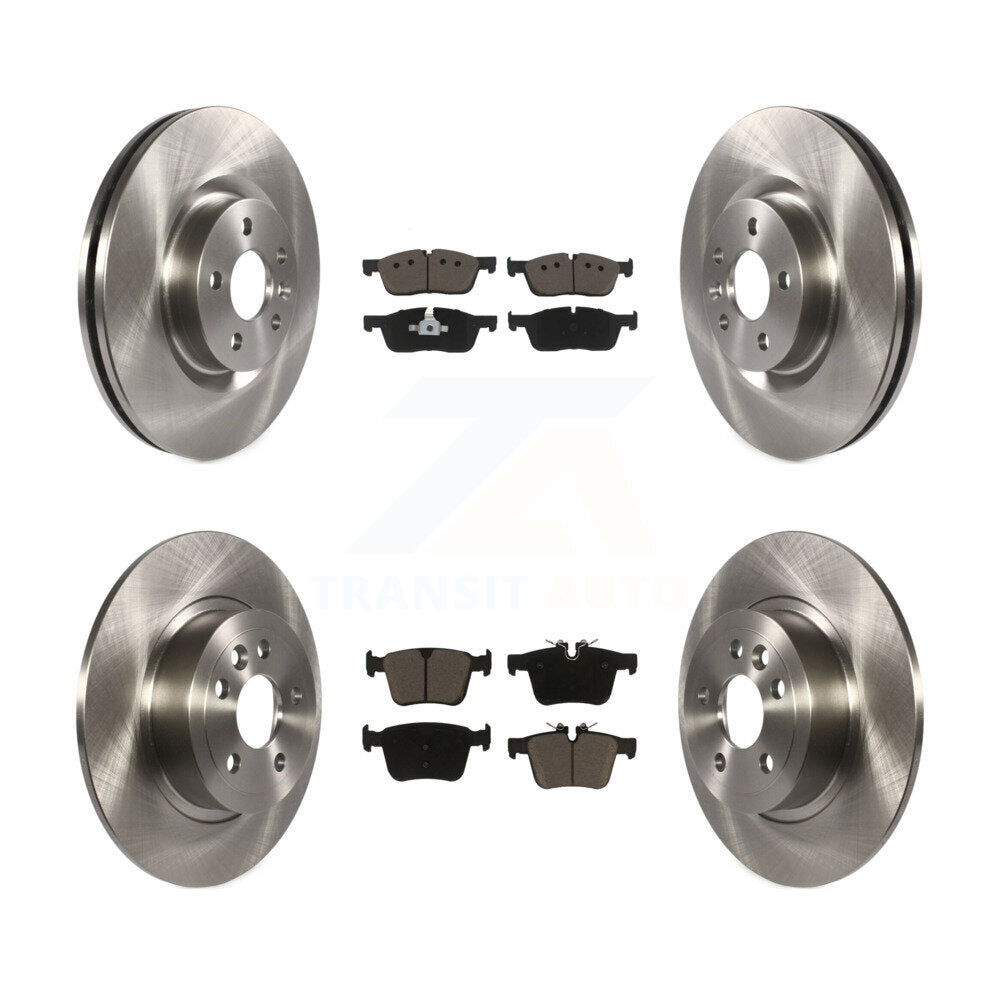 Disc Rotors and Ceramic Brake Pads Kit-K8C-100827 - Kit.bestparts.ca