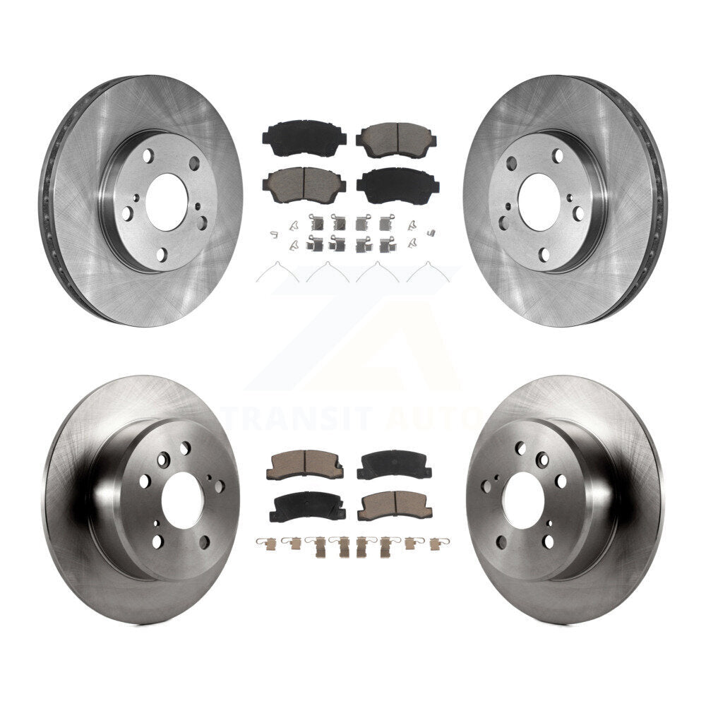 disc rotors and ceramic brake pads-k8c-100829 - Kit.bestparts.ca