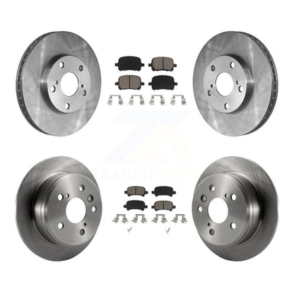 Disc Rotors and Ceramic Brake Pads Kit-K8C-100834 - Kit.bestparts.ca