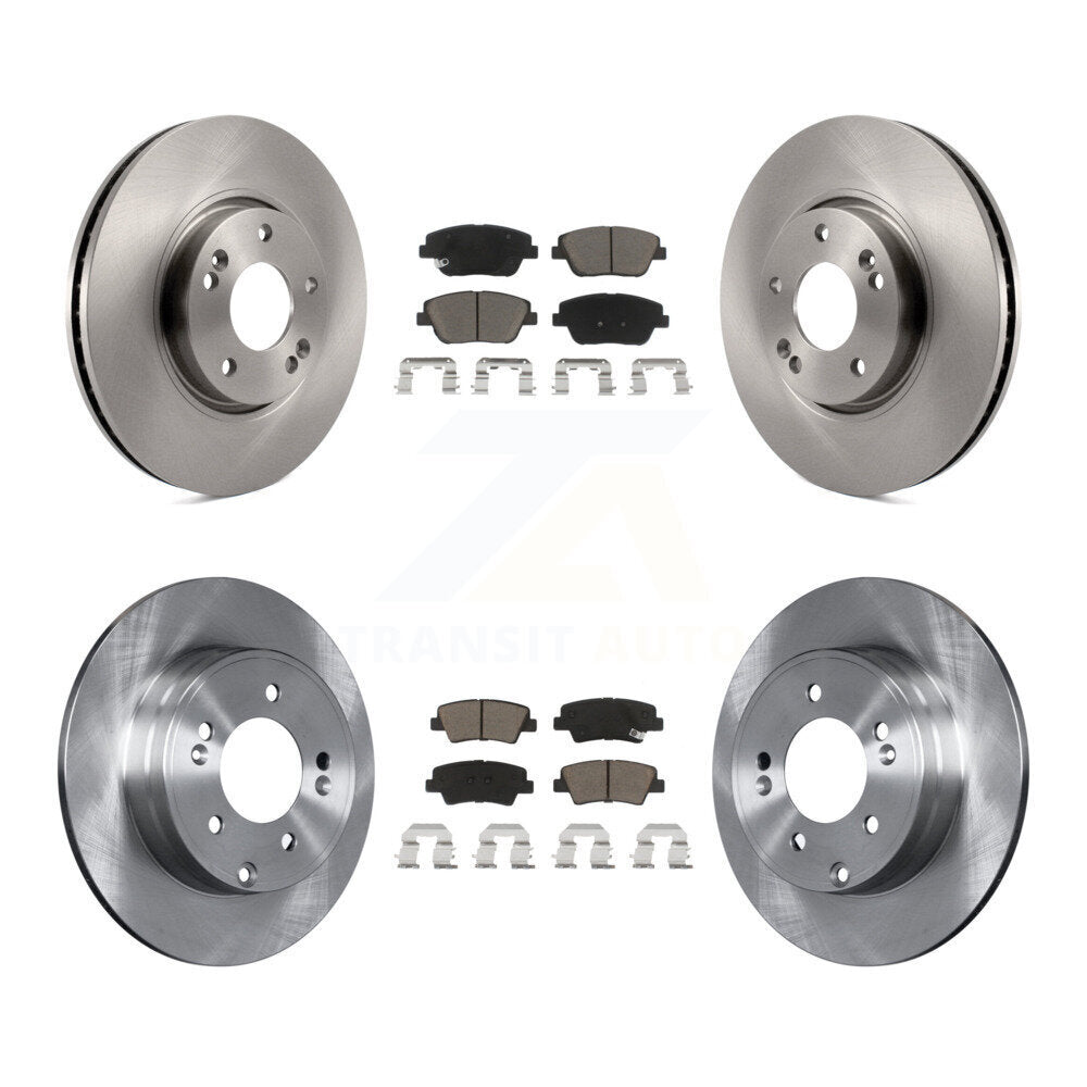 Disc Rotors and Ceramic Brake Pads Kit-K8C-100835 - Kit.bestparts.ca