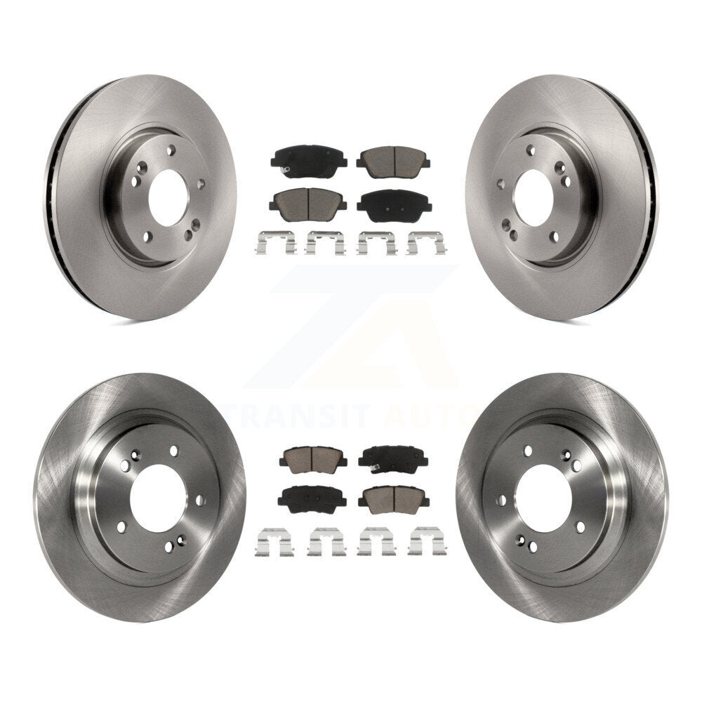 Disc Rotors and Ceramic Brake Pads Kit-K8C-100836 - Kit.bestparts.ca