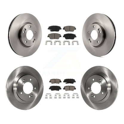 Disc Rotors and Ceramic Brake Pads Kit-K8C-100836 - Kit.bestparts.ca