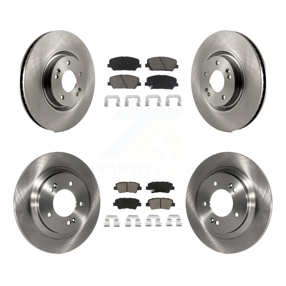 Disc Rotors and Ceramic Brake Pads Kit-K8C-100837 - Kit.bestparts.ca