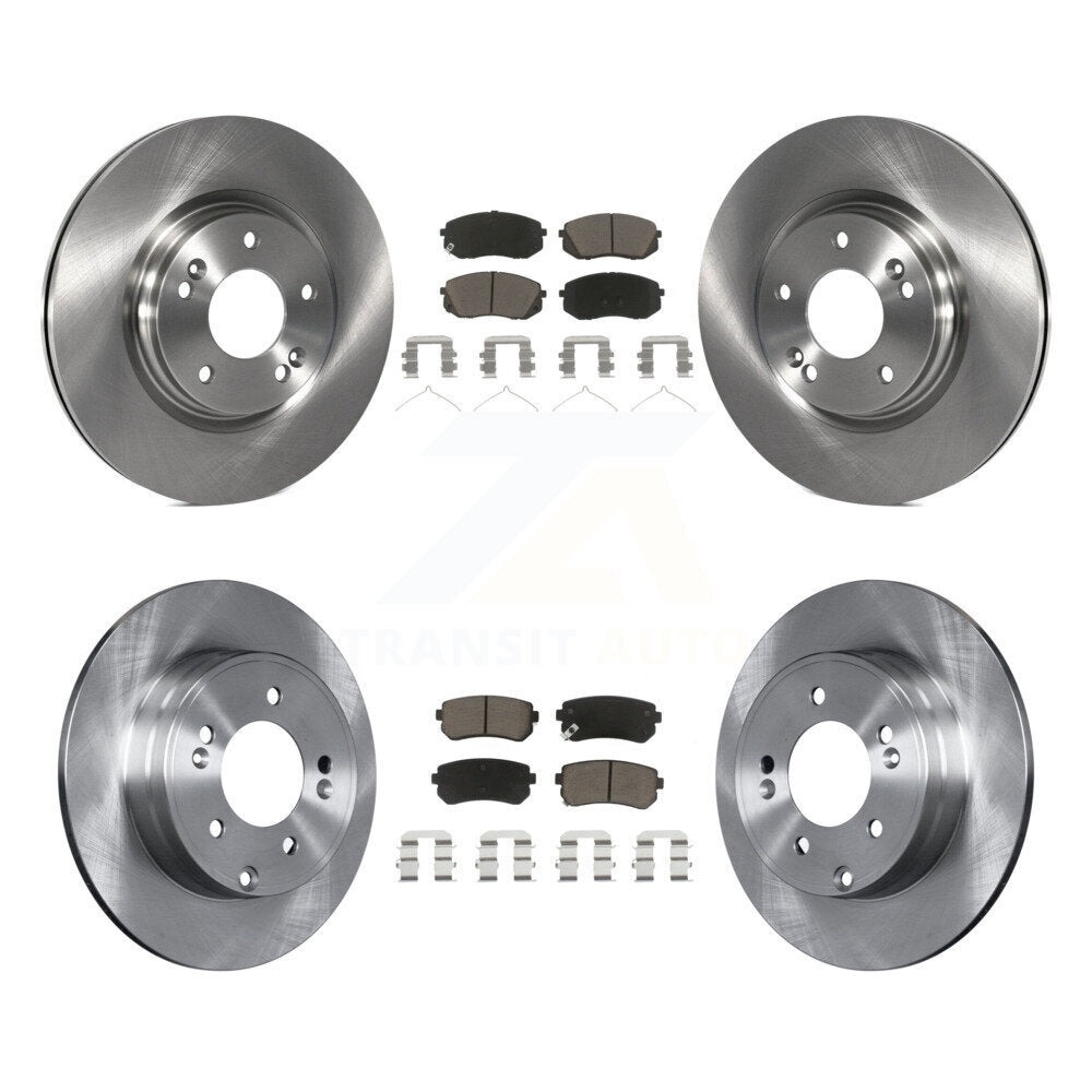Disc Rotors and Ceramic Brake Pads Kit-K8C-100840 - Kit.bestparts.ca