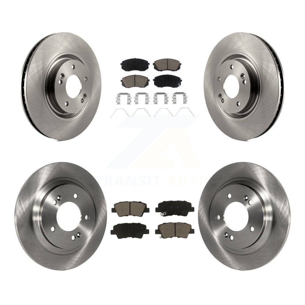 Disc Rotors and Ceramic Brake Pads Kit-K8C-100841 - Kit.bestparts.ca
