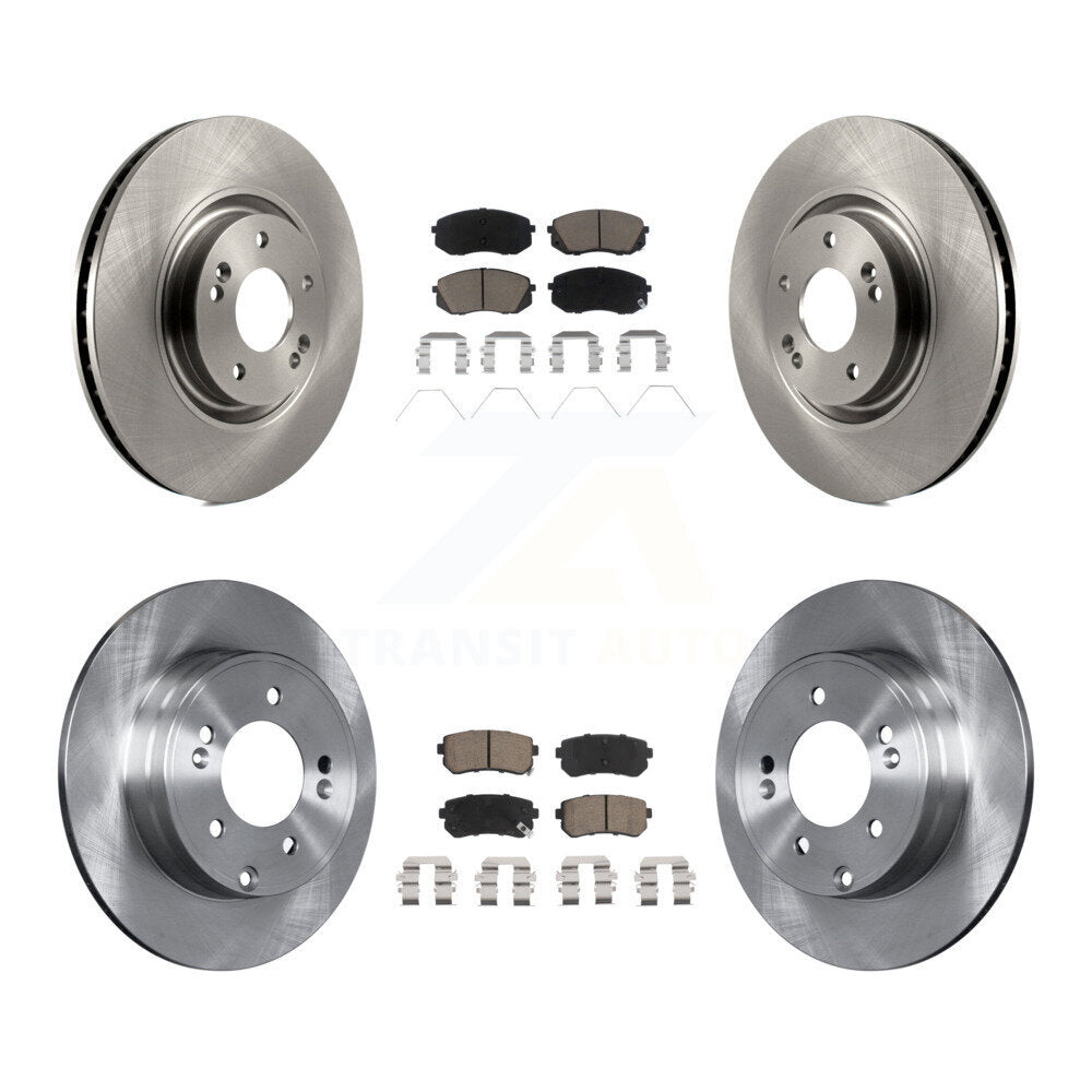 Disc Rotors and Ceramic Brake Pads Kit-K8C-100842 - Kit.bestparts.ca