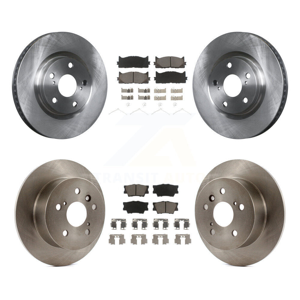 Disc Rotors and Ceramic Brake Pads Kit-K8C-100850 - Kit.bestparts.ca