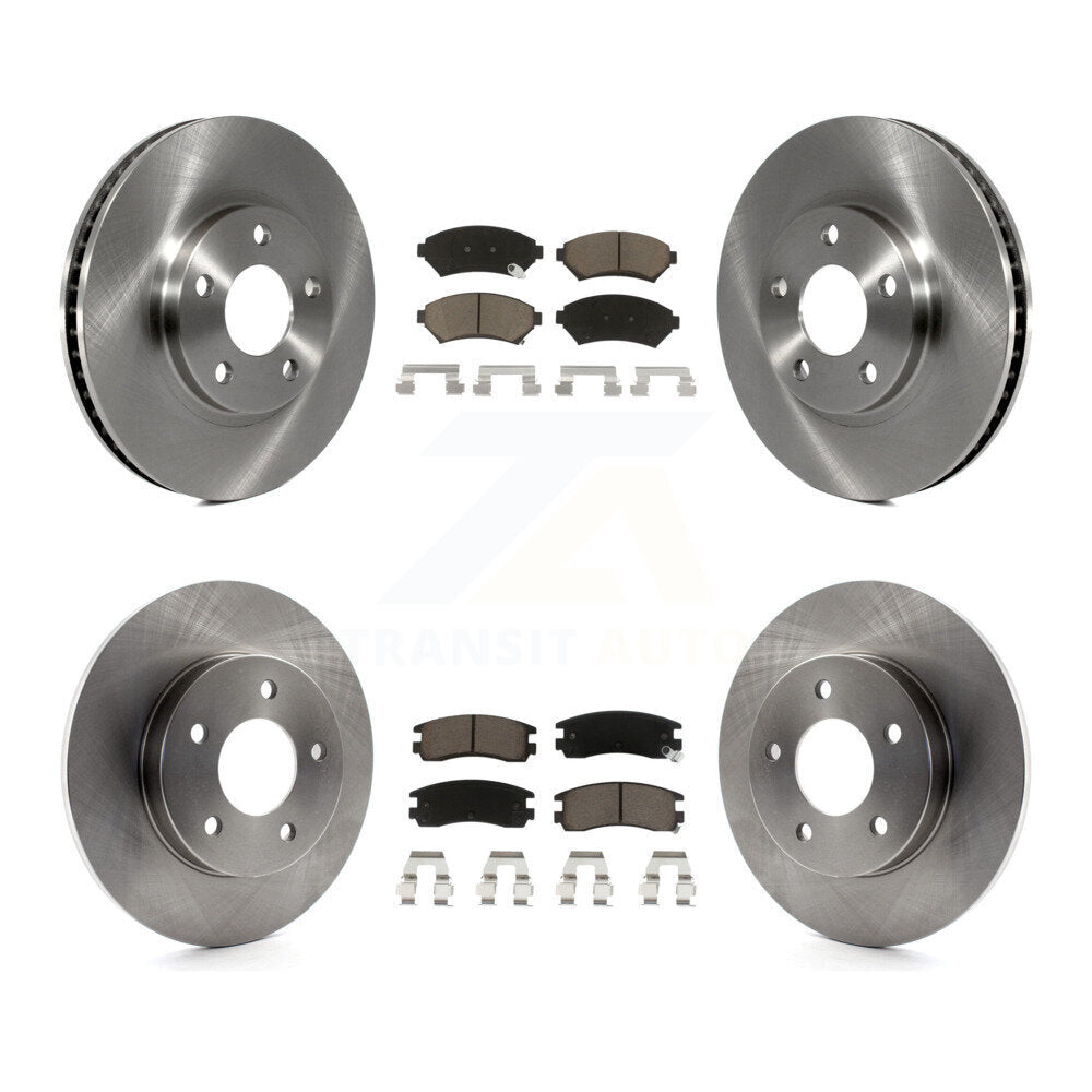 Disc Rotors and Ceramic Brake Pads Kit-K8C-100851 - Kit.bestparts.ca