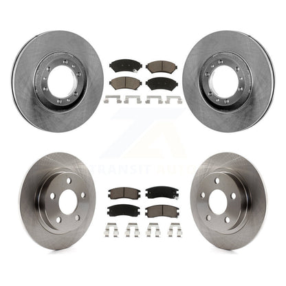 Disc Rotors and Ceramic Brake Pads Kit-K8C-100854 - Kit.bestparts.ca