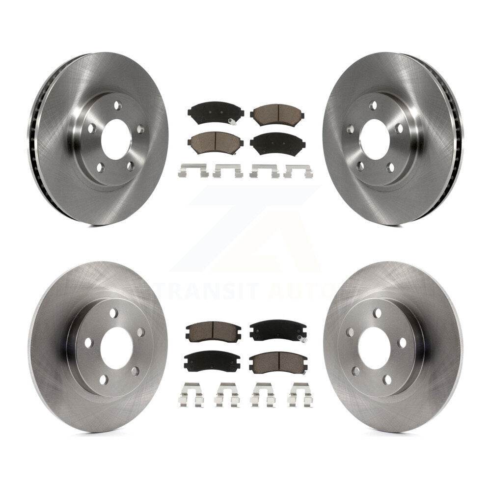 Disc Rotors and Ceramic Brake Pads Kit-K8C-100855 - Kit.bestparts.ca Kit.bestparts.ca