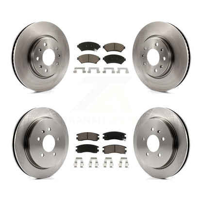 Disc Rotors and Ceramic Brake Pads Kit-K8C-100856 - Kit.bestparts.ca