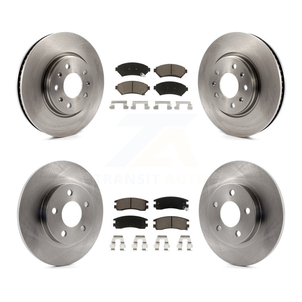 Disc Rotors and Ceramic Brake Pads Kit-K8C-100857 - Kit.bestparts.ca Kit.bestparts.ca